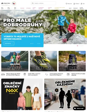 akční leták ALPINE PRO 13.8.2025-19.8.2025