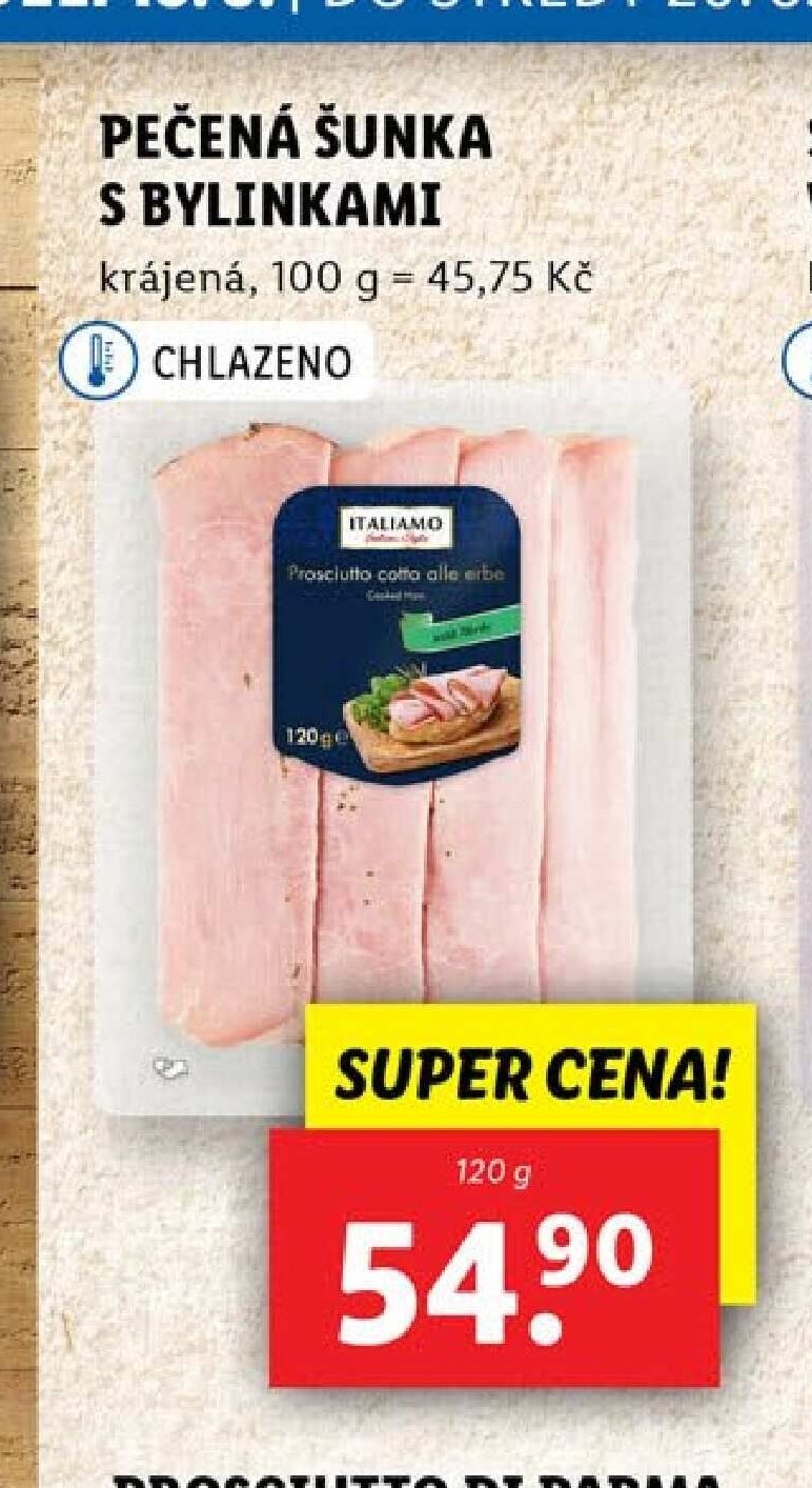 Pečená šunka s bylinkami