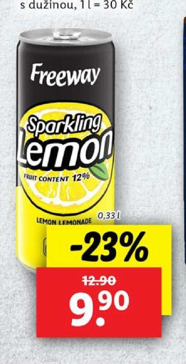 Freeway Sparkling Lemon