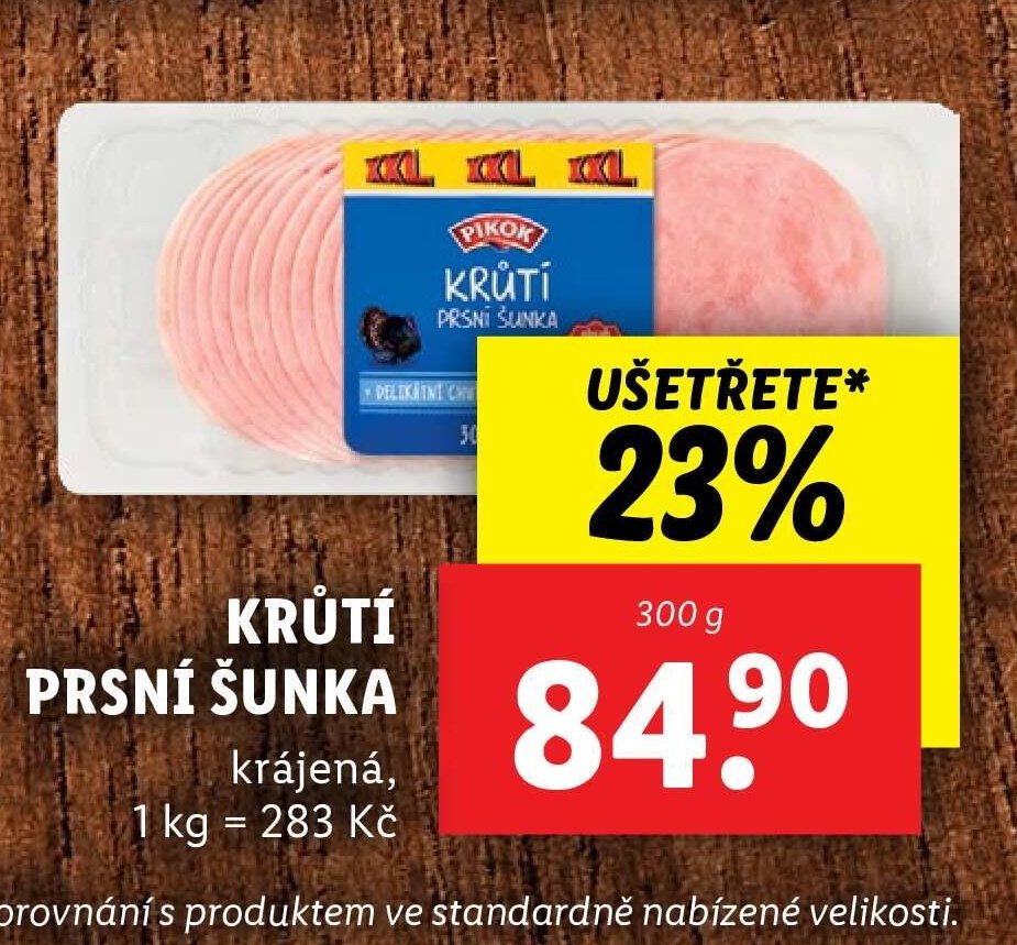 Krůtí prsní šunka