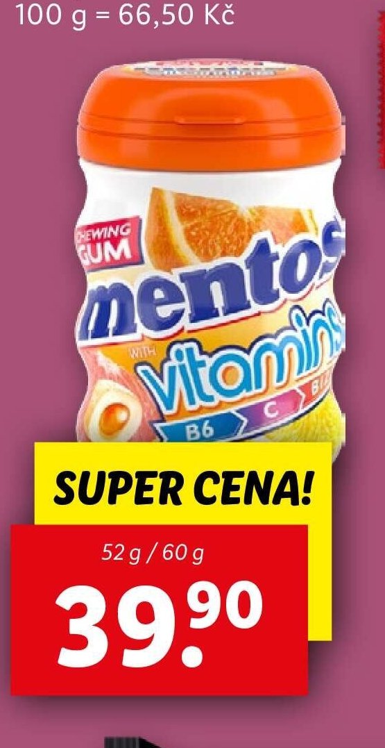 Mentos žvýkačky
