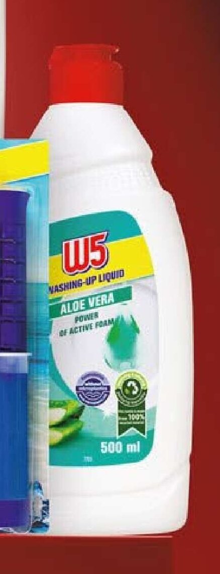 W5 Washing-up Liquid Aloe Vera