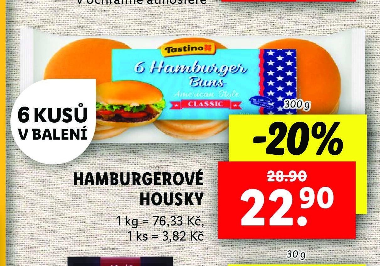 Hamburgerové housky