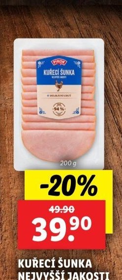 Kuřecí šunka nejvyšší jakosti