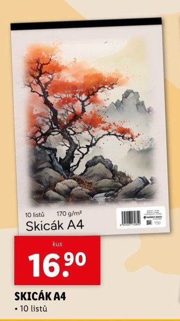 Skicák A4