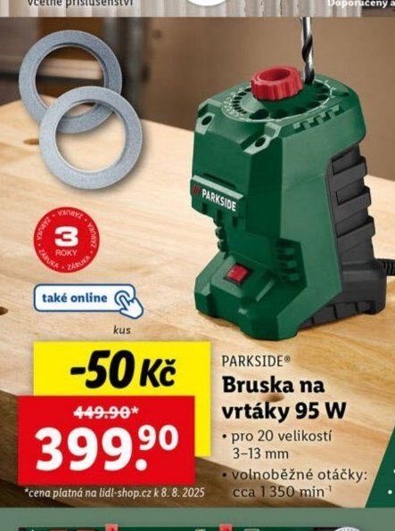 PARKSIDE Bruska na vrtáky 95 W