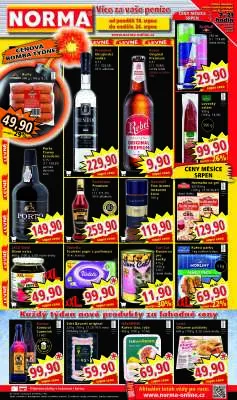 akční leták Norma 18.8.2025-24.8.2025