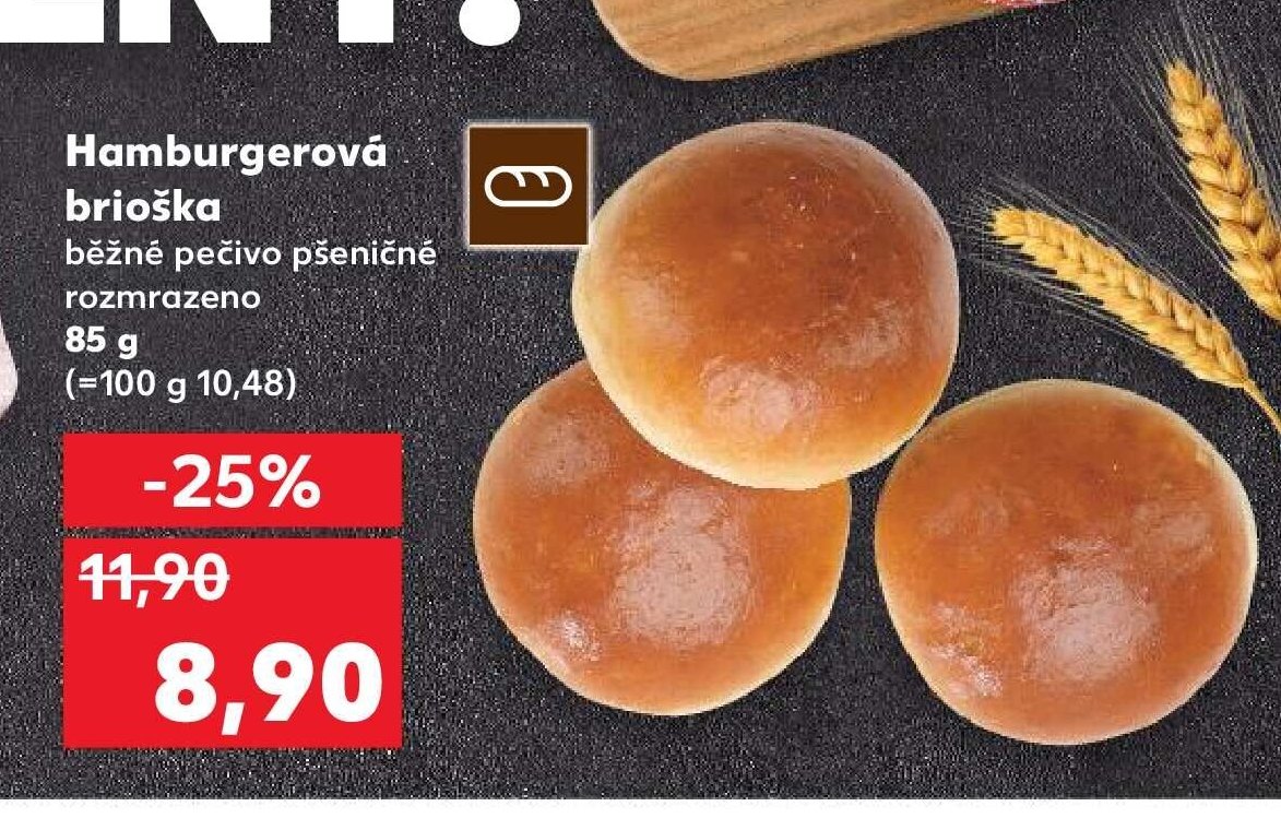Hamburgerová brioška