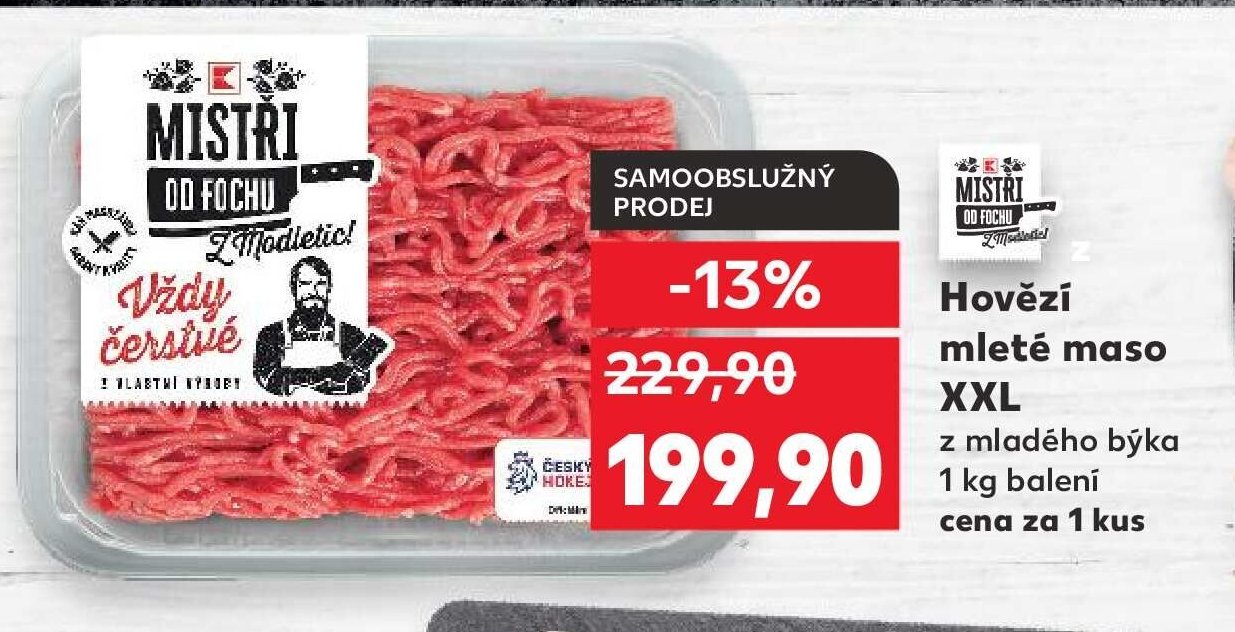 Hovězí mleté maso XXL