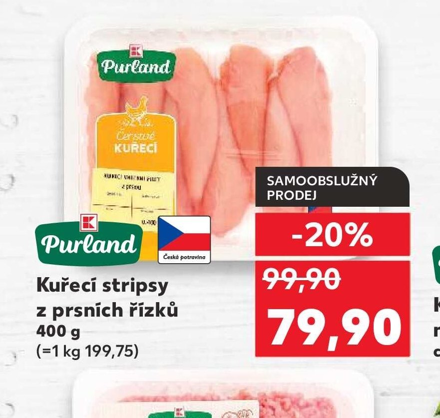 Kuřecí stripsy z prsních řízků - Kaufland akcniletaky.com