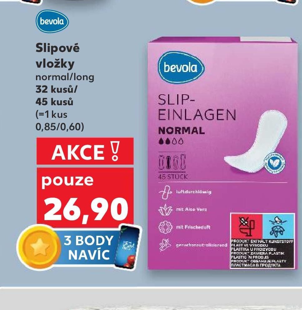 Slipové vložky bevola