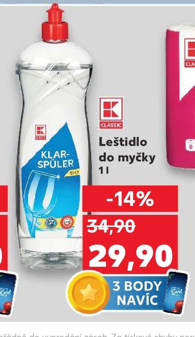 Leštidlo do myčky Classic