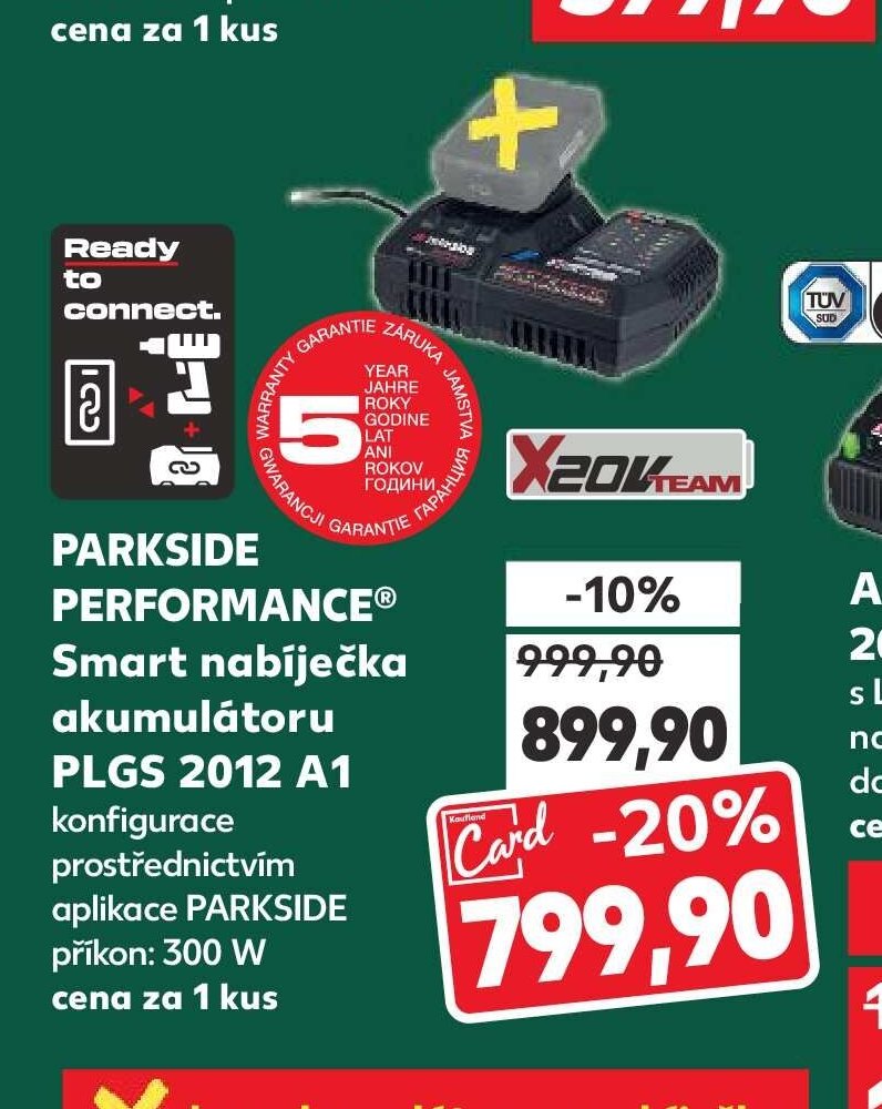 PARKSIDE PERFORMANCE Smart nabíječka akumulátoru PLGS 2012 A1