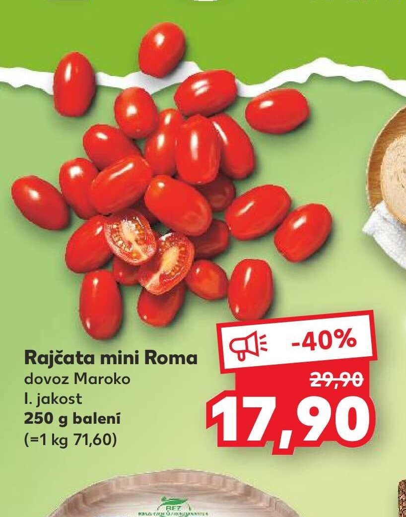 Rajčata mini Roma
