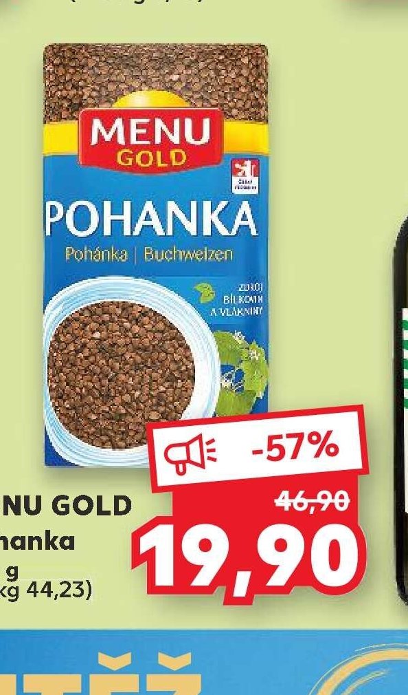 MENU GOLD Pohanka