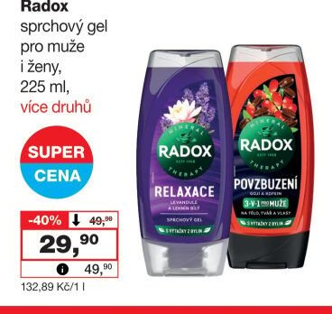 Radox sprchový gel