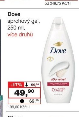 Dove sprchový gel