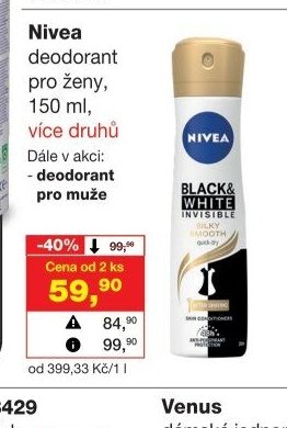 Nivea deodorant