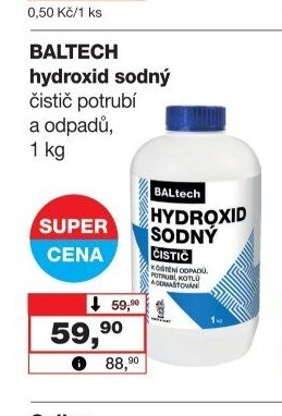 BALTECH hydroxid sodný