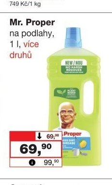 Mr. Proper na podlahy