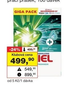 Ariel prací prášek