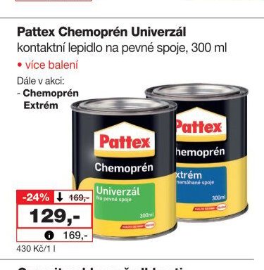 Pattex Chemoprén Univerzál, 300 ml