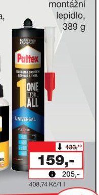 Pattex One For All montážní lepidlo, 389 g