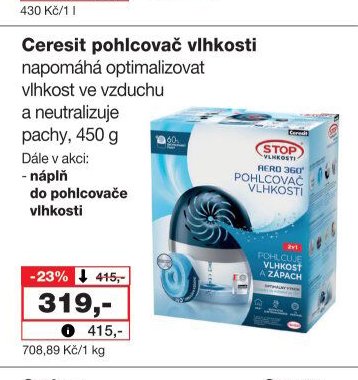 Ceresit pohlcovač vlhkosti Aero 360