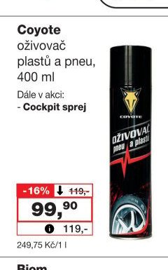 Coyote oživovač plastů a pneu, 400 ml