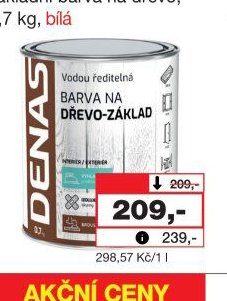DENAS na dřevo-základ