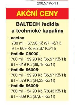 BALTECH ředidla a technické kapaliny