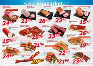 akční leták ESO MARKET 20.8.2025-31.8.2025