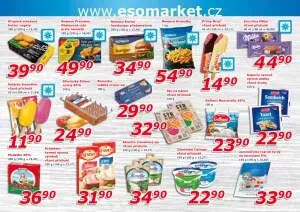 akční leták ESO MARKET 20.8.2025-31.8.2025