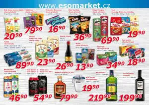 akční leták ESO MARKET 20.8.2025-31.8.2025