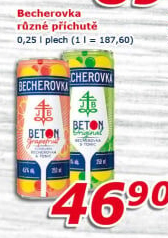 Míchaný nápoj Beton Becherovka