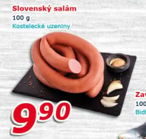 Salám slovenský točený Kostelecké uzeniny