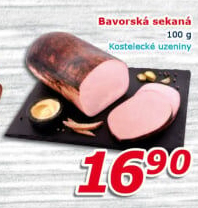 Sekaná bavorskáKostelecké uzeniny