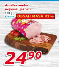 Šunka Amálka nejvyšší jakosti Krásno
