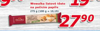 Těsto listové Wewalka