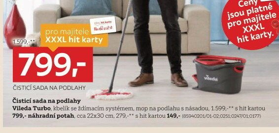 Čisticí sada na podlahy