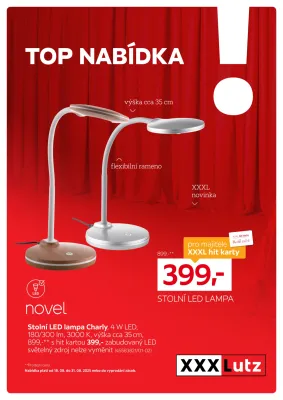 akční leták XXXLutz 18.8.2025-31.8.2025