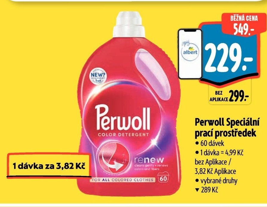 Perwoll Speciální prací prostředek - Albert akcniletaky.com