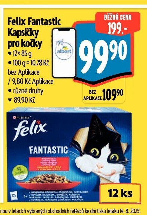 Felix Fantastic Kapsičky pro kočky