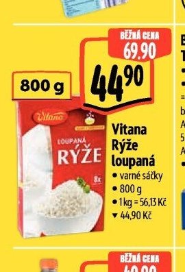Vitana Rýže loupaná