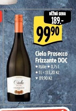 Cielo Prosecco Frizzante DOC