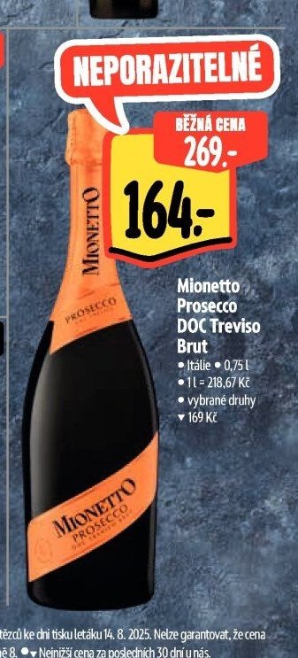Mionetto Prosecco DOC Treviso Brut