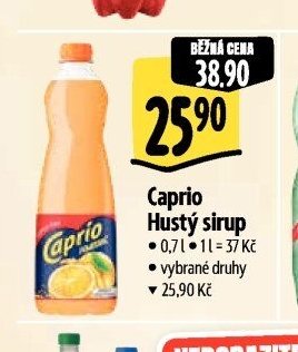 Caprio Hustý sirup