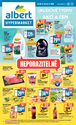 akční leták Albert 20.8.2025-26.8.2025