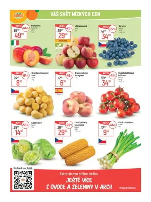 akční leták Globus 20.8.2025-26.8.2025