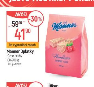 Manner Oplatky
